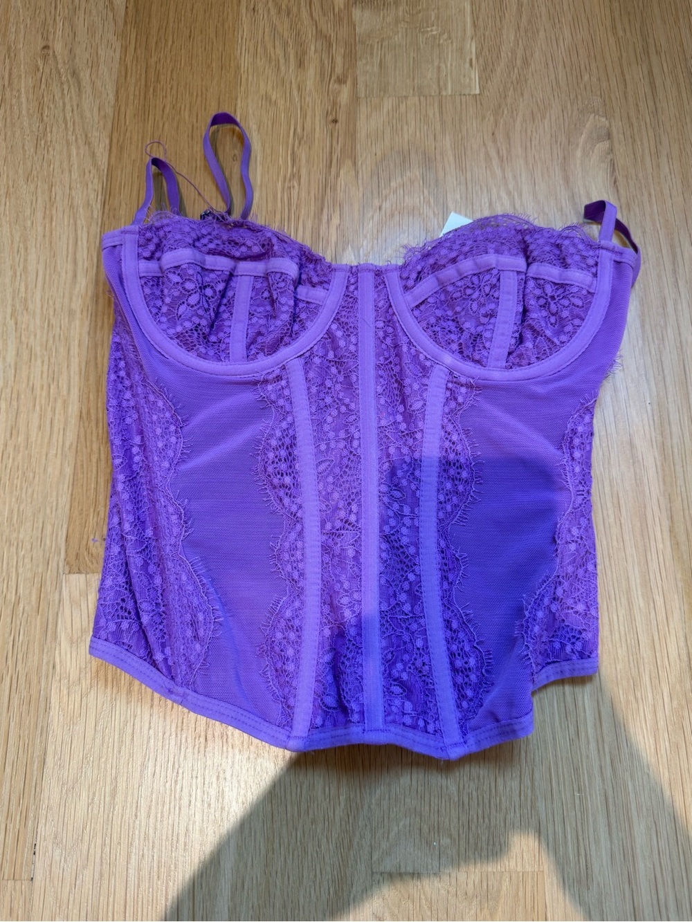 Urban Outfitters Lace Bustier Top